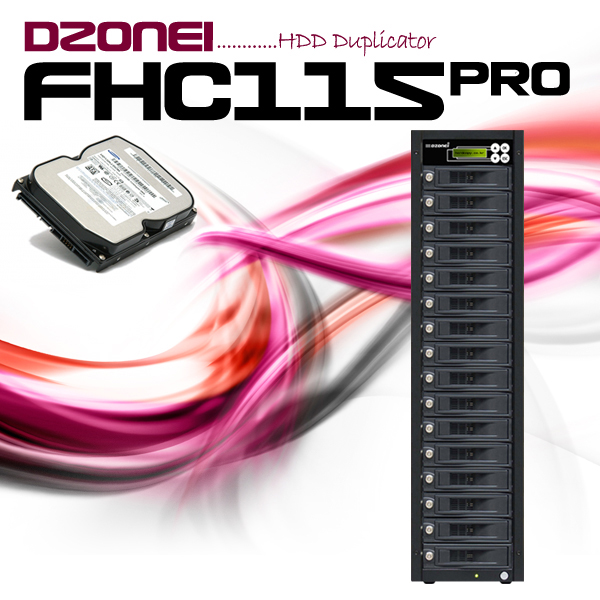 Dzonei FHC115 PRO (국정원 보안 적합성 검증 필, 1:15 복사 9G/분, 완전삭제/복사기, HDD WIPE,, DOD ERASE)