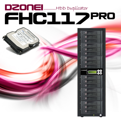 Dzonei FHC117 PRO (1:17복사 분당최고 9G, 3가지 삭제/복사모드,저장장치 완전삭제, HDD복사기, 하드카피기, 하드복사기, 하드삭제기, HDD WIPE, 와이핑, WIPING, DOD ERASE)