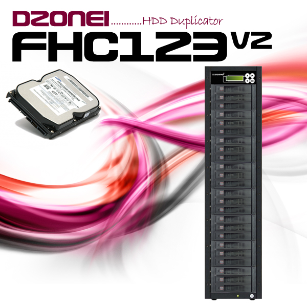 DZONEI FHC123V2 (1:23 SATA 복사기, 분당최고 9G)