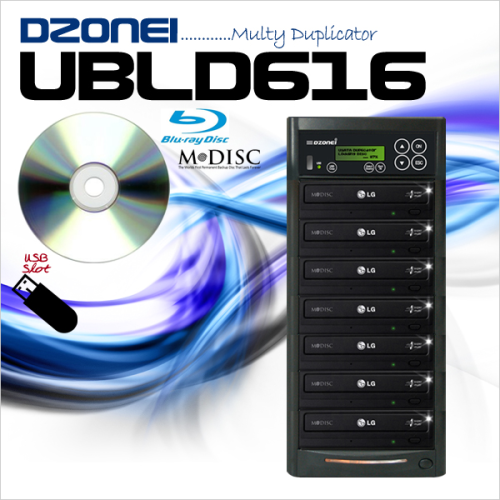 Dzonei  UBLD616 (1:6,  블루레이/M-disc/CD/DVD/USB 복사)