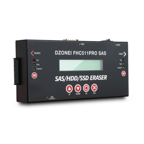 DZONEI FHC511PRO SAS (1:1 SAS/SATA HDD/SSD삭제기, 하드 복사기, 최대18G/분, HDD WIPE, WIPING, DOD ERASE)