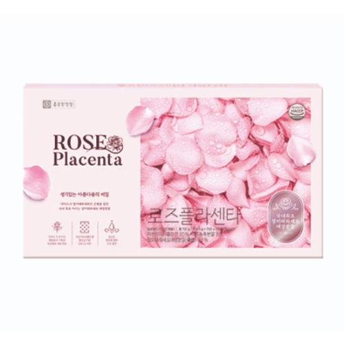 종근당건강 로즈플라센타 30포/1달분 이너케어, 마시는 화장품, 장미태좌세포