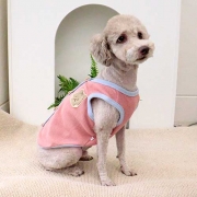 와플조끼(프렌치핑크)