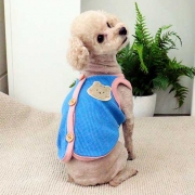 와플조끼(하늘)