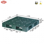 HO4 110*110L [규격 : 1,100x1,100x150㎜ ,중량 11kg(H/D PE)], 녹색, 황색