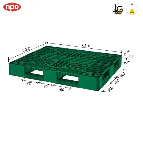HO4 120*100L-1, L-2 [규격 : 1,200x1,000x150㎜ ,중량 10.4kg] 녹색, 황색, 흑색