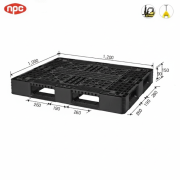 수출용파렛트 1200*1000 [규격 : 1,200*1,000*120mm, 제품 중량 10.3kg]