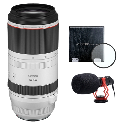 💗사은품💗 캐논 RF 100-500mm F4.5-7.1 L IS USM ⭐정품보유⭐ + 구매 시 메코 MCUV 77mm 필터 & 포토리뷰 카메라용마이크 증정 ⭐퀵 비용지원⭐
