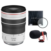 💗사은품💗 캐논 RF 70-200mm F4 L IS USM ⭐정품보유⭐ + 구매 시 메코 MCUV 77mm 필터 & 포토리뷰 카메라용마이크 증정