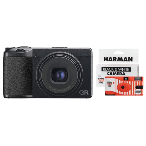 리코 GR III x / GR3x + 구매 시 SD 64GB + 보호필름 + 세무융 & 상품평 카메라 마이크 증정 🎁감성 가득 흑백 일회용 카메라 100% 추가 증정!🎁