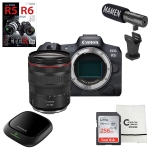 🚀650대 판매돌파🚀 캐논 EOS R5 + RF 24-105mm F4L IS USM KIT ⭐재고보유⭐+ 구매 시 SD256GB 외 5종 풀패키지 기획 세트 증정 🎁정품등록 프로모션 진행 중🎁