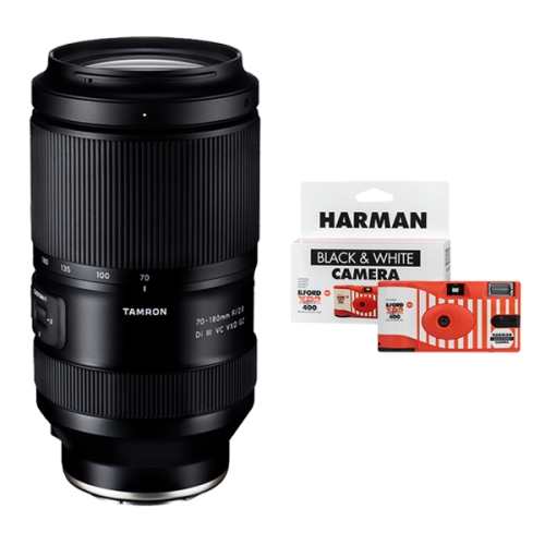💙특별할인💙 탐론 70-180mm F2.8 Di III VC VXD G2 [소니FE] ⭐재고보유⭐감성 가득 흑백 일회용 카메라 100% 증정!