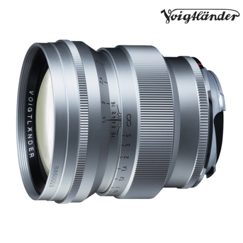 💚신제품💚 보이그랜더 NOKTON VL 75mm F1.5 ASP (실버) VM마운트