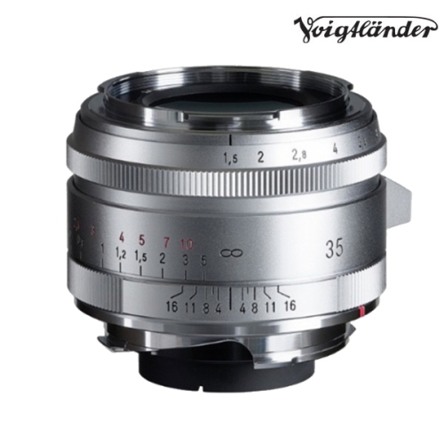 💚신제품💚 보이그랜더 NOKTON Vintage Line 35mm F1.5 ASP Type II (실버) VM마운트 ⭐재고보유⭐ 🎁 ~7/31 정품등록 SP 50,000 포인트 🎁 ~12/31 (지금 구매 시 A/S 3년) + ⭐퀵 비용지원⭐