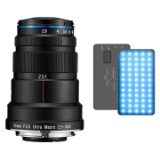 라오와 Laowa 25mm F2.8 2.5-5X Ultra-Macro [라이카 L마운트] + 포토리뷰 LED-M3 RGB 라이트 증정