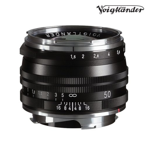 💚신제품💚 보이그랜더 NOKTON Vintage Line 50mm F1.5 ASP II M.C (블랙) VM마운트 ⭐재고보유⭐ 🎁 ~8/31정품등록 SP 50,000 포인트 🎁 ~12/31 (지금 구매 시 A/S 3년)