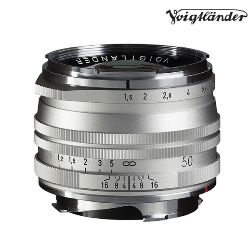 💚신제품💚 보이그랜더 NOKTON Vintage Line 50mm F1.5 ASP II M.C (실버) VM마운트 ⭐재고보유⭐ 🎁~8/31 정품등록 SP 50,000 포인트 🎁 ~12/31 (지금 구매 시 A/S 3년)