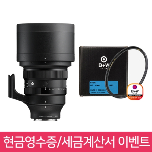 🖤신상품🖤 시그마 A 135mm F1.4 DG [라이카 L마운트] 🎁 현금영수증, 세금계산서 신청 시 ⭐슈나이더 BASIC 필터⭐ 증정! 🎁