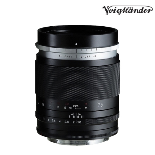 💚신제품💚 보이그랜더 PORTRAIT HELIAR 75mm F1.8 캐논 RF마운트 🎁~8/31 정품등록 SP 50,000 포인트 🎁 ~12/31 (지금 구매 시 A/S 3년) + ⭐퀵 비용지원⭐