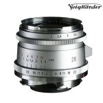 💚특별할인💚 보이그랜더 ULTRON Vintage Line 28mm F2 ASP Type II (실버) VM마운트 ⭐재고보유⭐ 🎁~8/31 정품등록 SP 50,000 포인트 🎁 (A/S 3년)