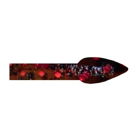 다미끼 스피어 웜 4.5" 204 MOTOR OIL RED