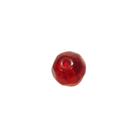 크리스탈 비드 8mm RED