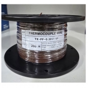 [정품] / JIS-TX-FF-0.32 / 온도보상도선 / 보상도선/ 써모커플 / thermocouple wire/ 열전대와이어 / 국산 / T타입/ T-Type / 1,000m/롤 /