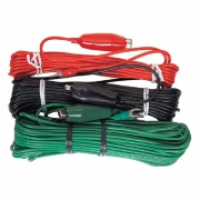 [정품] 태광전자 / 리드선7 케이블3EA/세트 + 접지봉2EA포함 / TKE-1030용 / TK-2040용 / 절연저항리드선 / 연결프로브 /