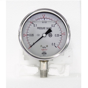 [정품] 명성 / 오일 압력계 / 오일압력게이지 / MS-2231 / 75파이 / PT3/8 / 써스 / 0.6MPa / 6kg / 국산 / 주문제작 /