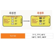 [정품] 3-Temp / 온도라벨 / (3-Temp Thermolabel) / 65.6도+71도+77도 / 16/팩 / TL3-150 / TL3 150 / 비가역성 /