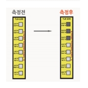 [정품] 8Temp / 온도라벨 / (8-Temp Thermolabel) / 54.4도+60도+65.6도+71도+77도+82도+88도+93도 / 16매/팩 / TL8-130F / TL8 130F / 비가역성 /