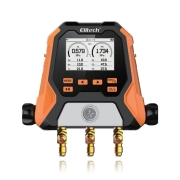 [정품] Elitech / 디지털 매니폴드게이지 / 냉매 / 3Port+2Valve / MS-810 / MS810 / 단품 /