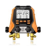 [정품] Elitech / 디지털 매니폴드게이지 / 4Port+2Valve / MS-870 / MS870 / 단품 /