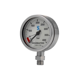 황동 압력 게이지 52mm 화이트