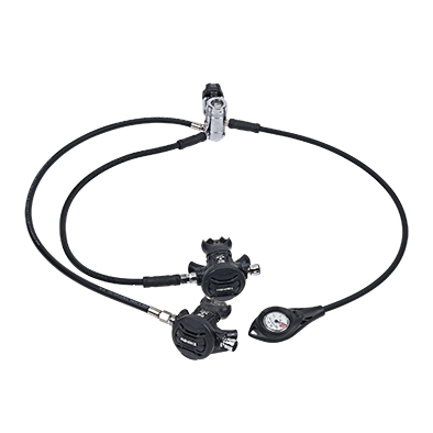 아펙스 스킨 스쿠버 다이빙 호흡기 레귤레이터 엘리트 1 게이지 세트 XTX50