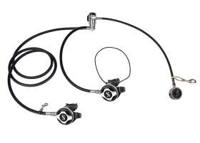 MK25 EVO / S600 DIR 싱글 호흡기 세트 스쿠바프로 호흡기