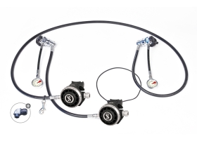 MK25 EVO / G260 사이드 마운트 호흡기 세트 스쿠바프로 호흡기