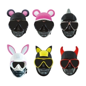 트라이온 캐릭터 비니 후드  3mm