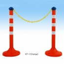 플라스틱차단봉-분리형(오렌지색)