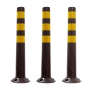 갈색 십자 시선유도봉