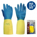 ※재고할인※[안셀]알파텍 87-224/8호[천연고무&네오프렌 내화학장갑]12켤레