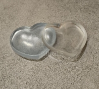 크레스티드게코 하트 슈푸그릇