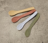 도마뱀 실리콘 스푼