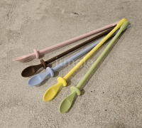 두렙 실리콘 피딩 스푼