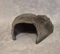 JIF 극사실 바위은신처 벽붙이 특대형