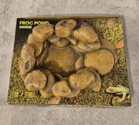 엑소테라 개구리 물그릇