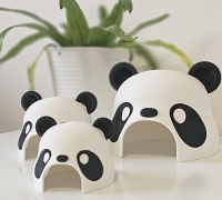 크레스티드게코 팬더 은신처 (소,중,대)