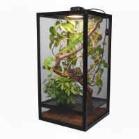 렙티주 폴딩 스크린 케이지 카멜레온 사육장 60 x 60 x 120