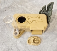 햄달 크레스티드게코 사육장 크레 습식 은신처