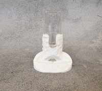 햄달 크레스티드게코 자동 급수기 크레 물그릇